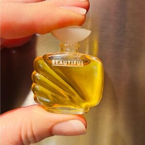 Estée Lauder Beautiful Mini Perfume Full Vintage Miniature Bottle